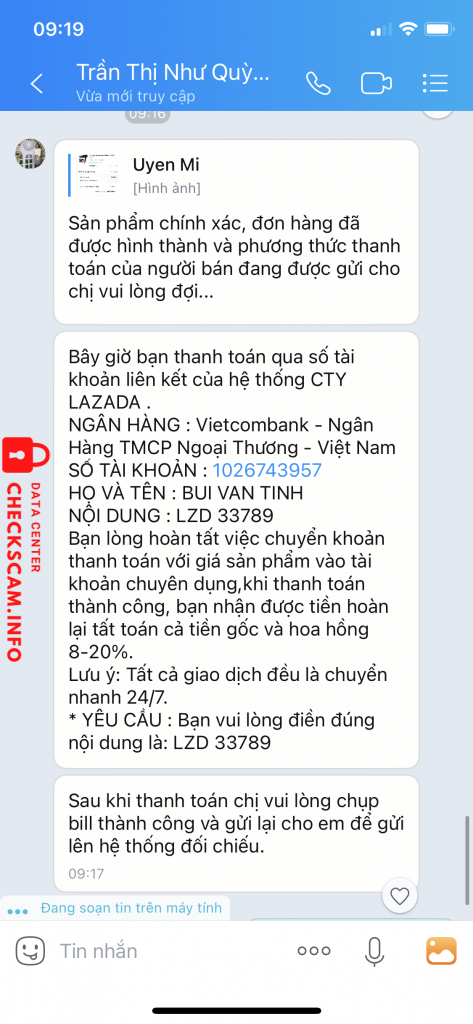 Evidence against Bui Van Tinh