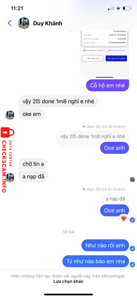 Αποδεικτικά στοιχεία κατά DO DUY KHANH