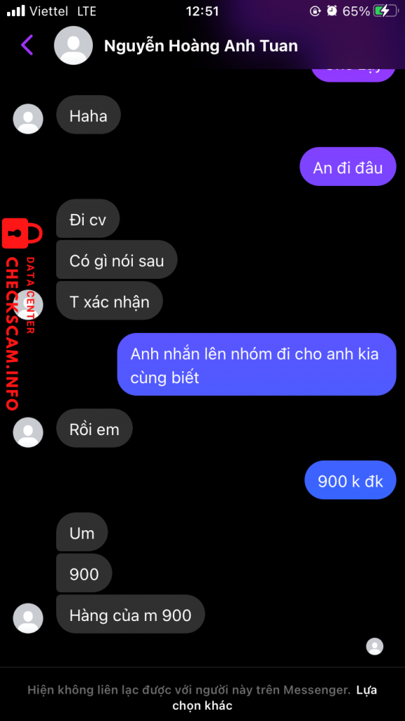 Αποδεικτικά στοιχεία κατά NGUYEN THE HOI