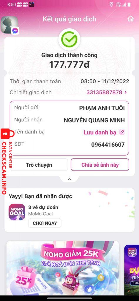 Αποδεικτικά στοιχεία κατά Nguyễn Đình Thắng