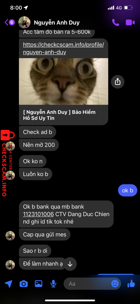 Αποδεικτικά στοιχεία κατά Nguyễn Anh Duy