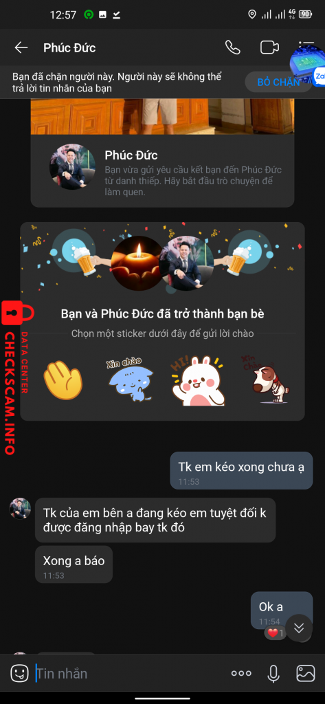 Evidence against Hoàng Nam