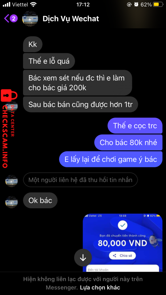 Evidence against Giap Van Nguyen