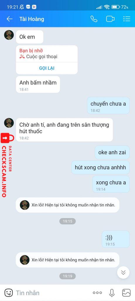 Evidence against HOANG ANH TAI
