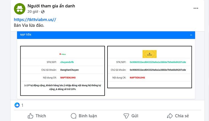 Evidence against tkttviabm.us