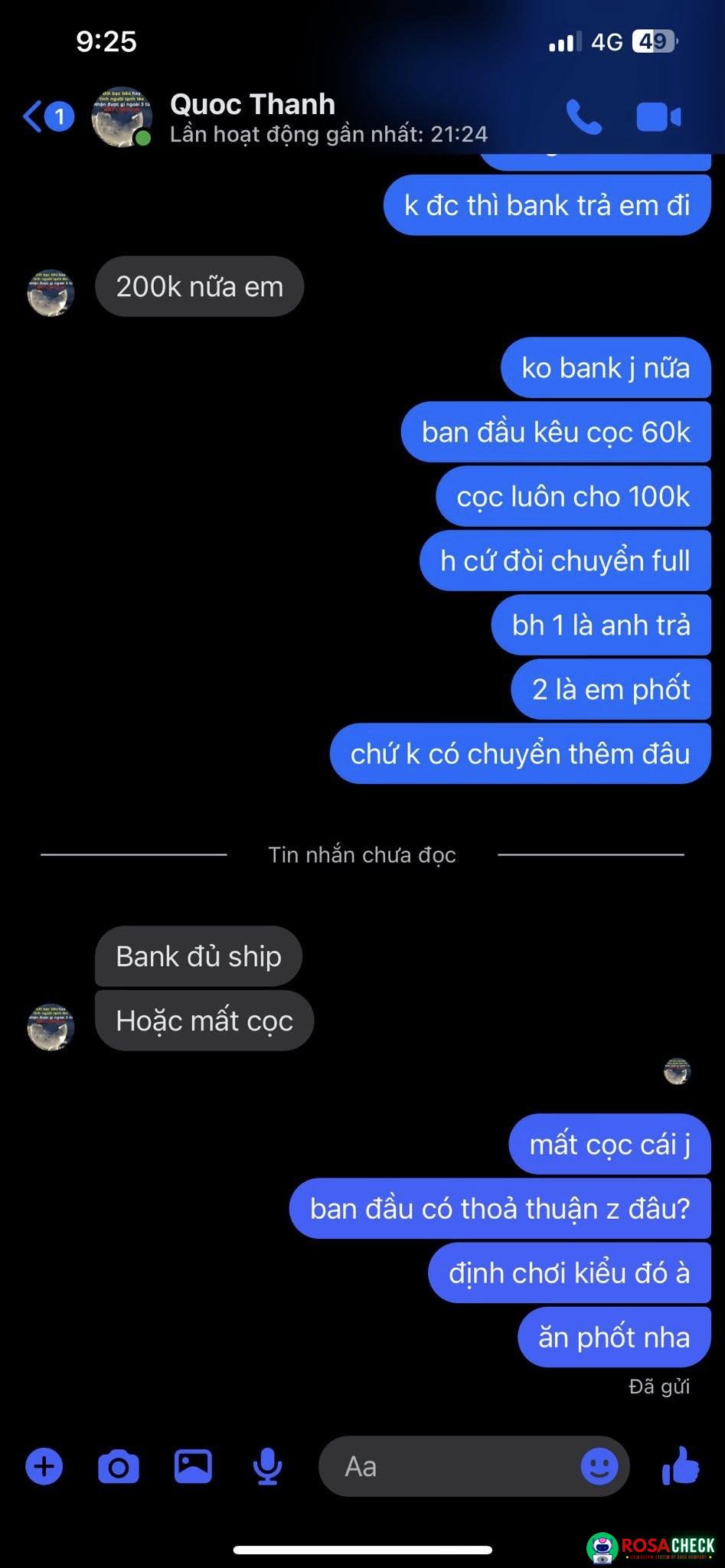 Evidence against Quoc Thanh - TRAN VAN QUI