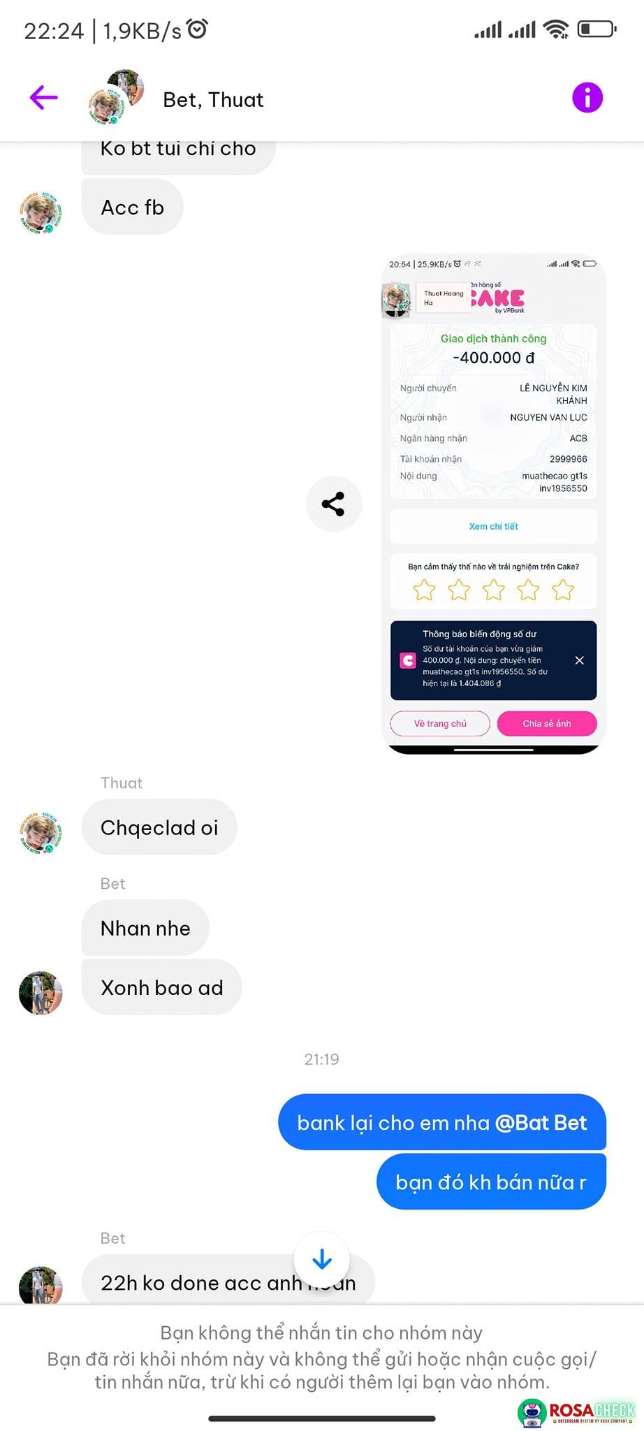 Evidence against NGUYEN VAN LUC