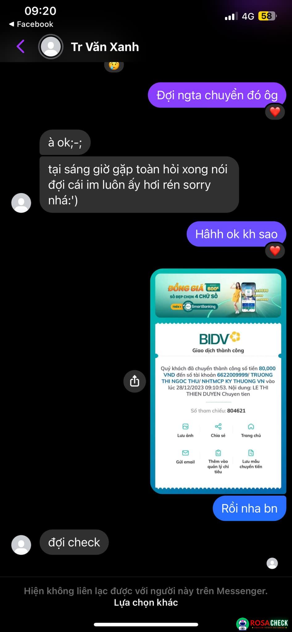 Evidence against TRUONG THI NGOC THU