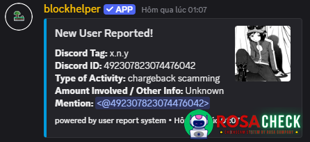 Evidence against x.n.y