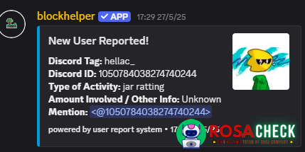 Evidence against hellac_