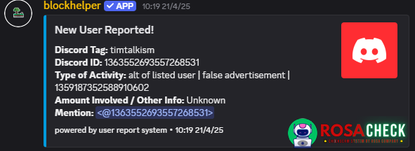 Evidence against timtalkism
