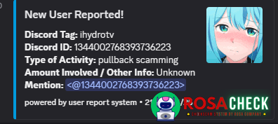 Evidence against ihydrotv