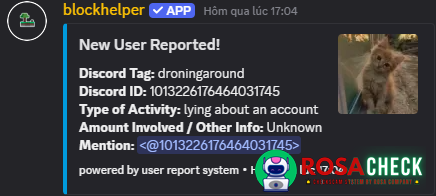 Evidence against droningaround