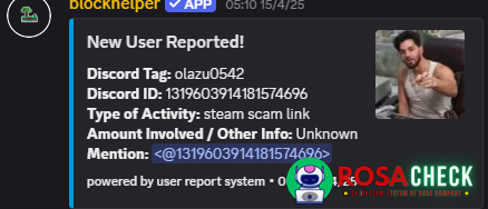 Evidence against olazu0542