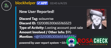 Evidence against solsunrise