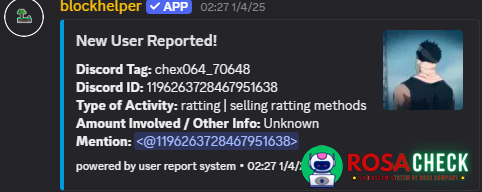 Evidence against chex064_70648
