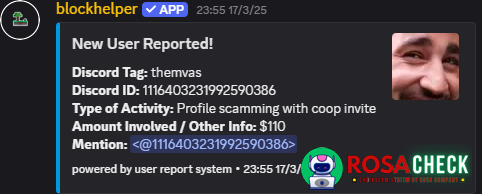 Evidence against themvas