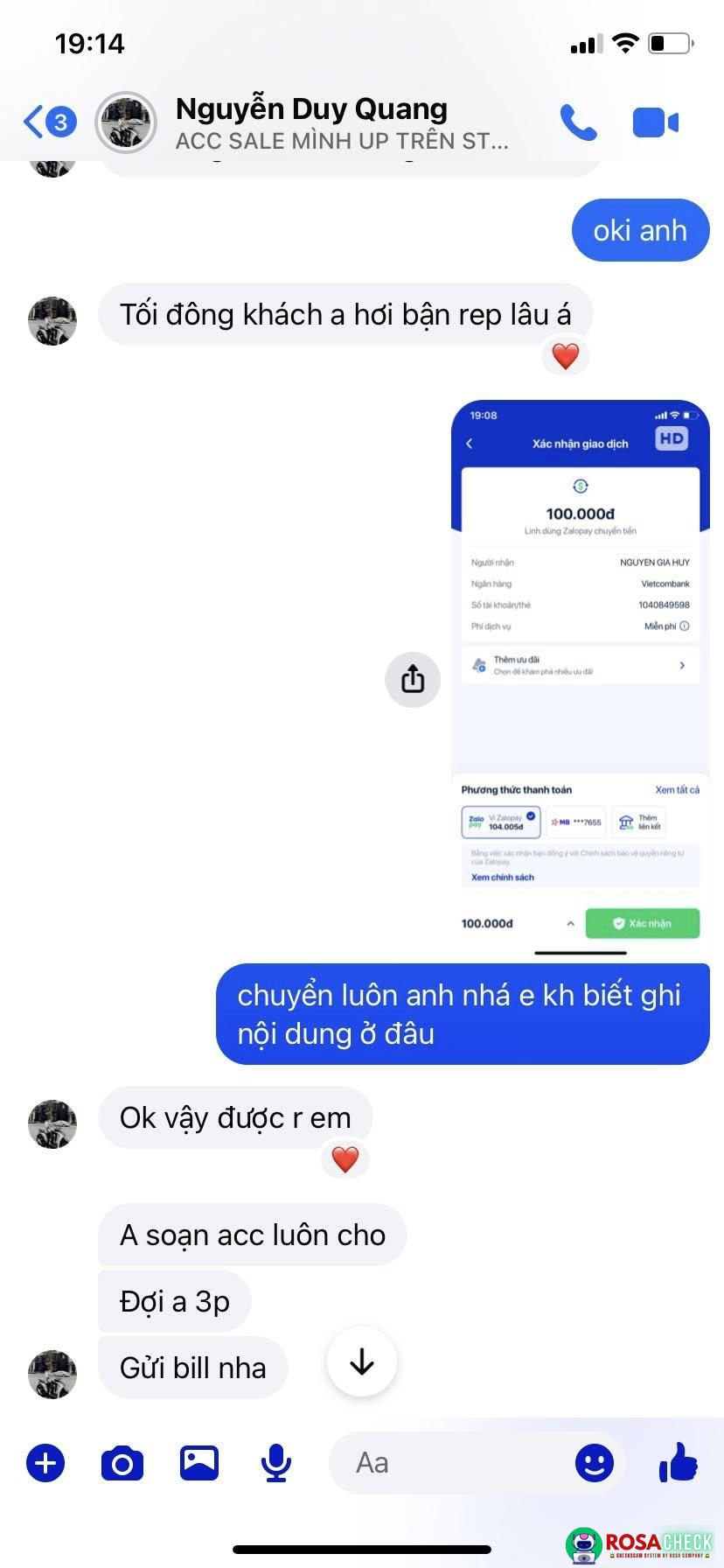 Evidence against nguyen gia huy