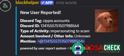 Αποδεικτικά στοιχεία κατά zippie.accounts