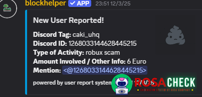 Αποδεικτικά στοιχεία κατά caki_uhq