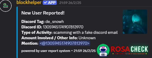 Αποδεικτικά στοιχεία κατά de_snowh