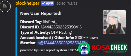 Αποδεικτικά στοιχεία κατά lilyfirst_