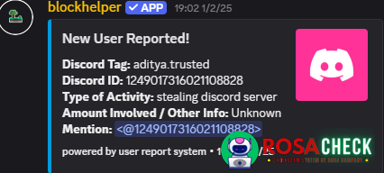 Αποδεικτικά στοιχεία κατά aditya.trusted