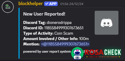 Evidence against dionerodrippa