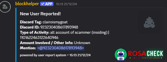 Αποδεικτικά στοιχεία κατά clairoismygoat