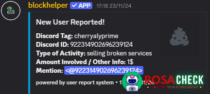 Αποδεικτικά στοιχεία κατά cherryalyprime