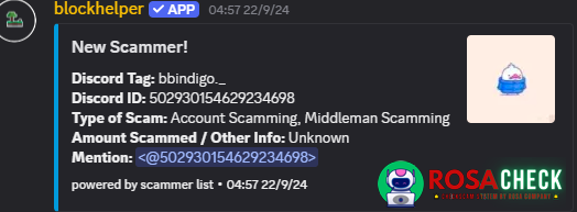 Αποδεικτικά στοιχεία κατά bbindigo._