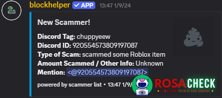 Αποδεικτικά στοιχεία κατά chuppyeew