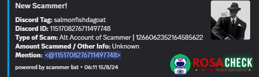 Αποδεικτικά στοιχεία κατά salmonfishdagoat
