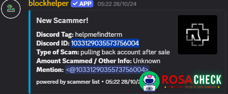 Αποδεικτικά στοιχεία κατά helpmefindterm