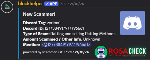Αποδεικτικά στοιχεία κατά zyrimx1