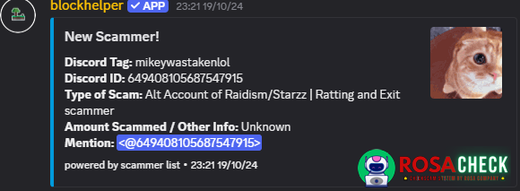 Αποδεικτικά στοιχεία κατά mikeywastakenlol