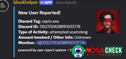 Ebidensya laban sa zepto.exe